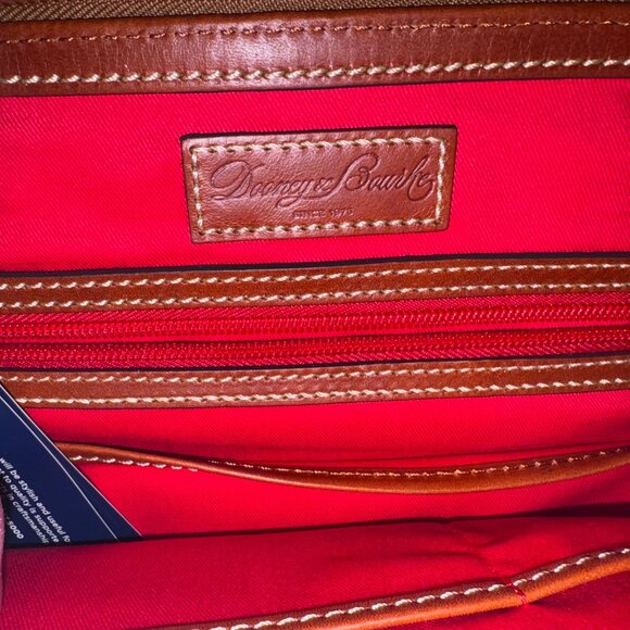 Dooney & Bourke Zip Zip NWT pebbled grain leather satchel handbag - Picture 8 of 14